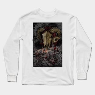 Macabre Goat Long Sleeve T-Shirt